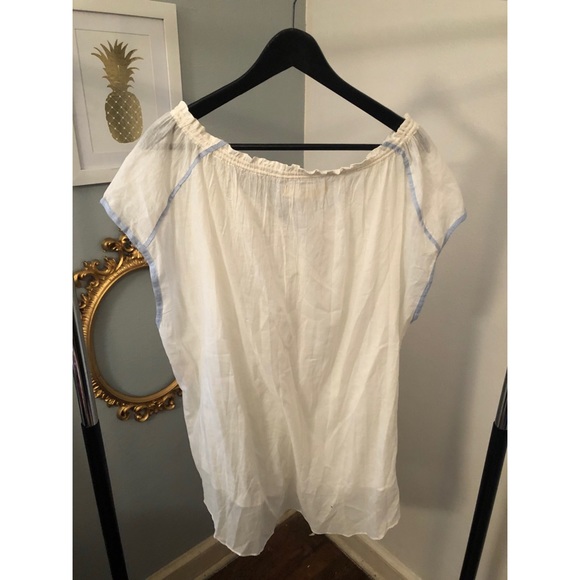Free People Flowy White Top Size XS S NWT - Picture 5 of 5